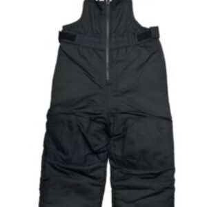 Cat and Jack Kids Black Snow Bib EUC Size 2T